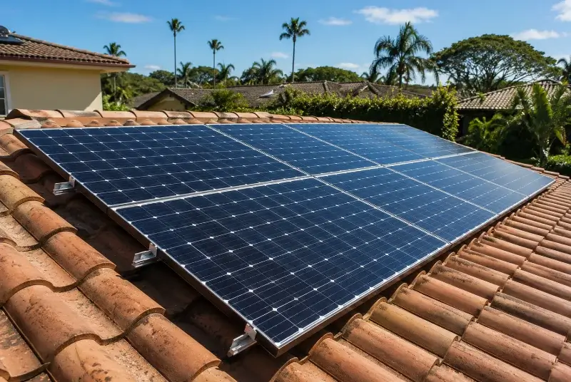 Installation de panneaux solaires à Cause-de-Clérans