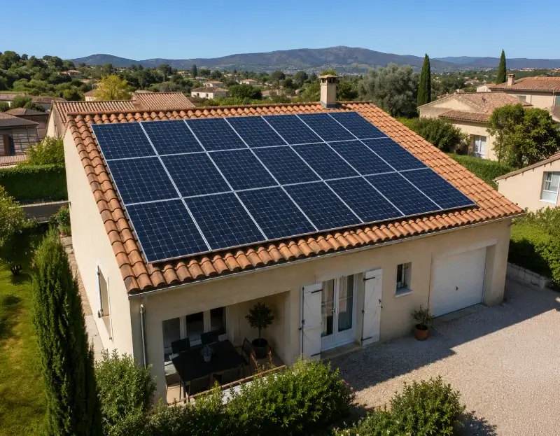 Prime à l'autoconsommation panneaux solaires Cause-de-Clérans — aide financière de l'État